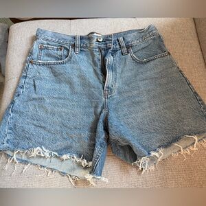 Abercrombie & Fitch Blue Denim Shorts